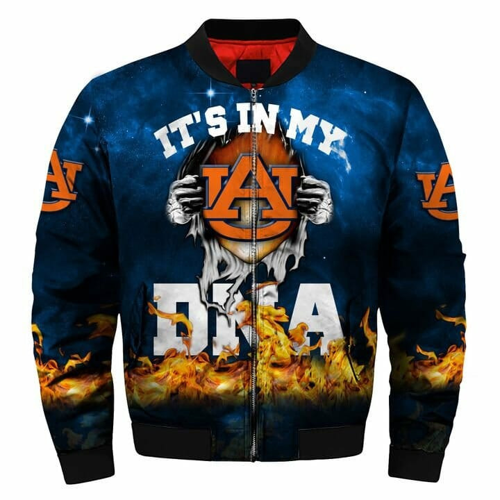 Auburn Tigers Baby Groot Blue Bomber Jacket