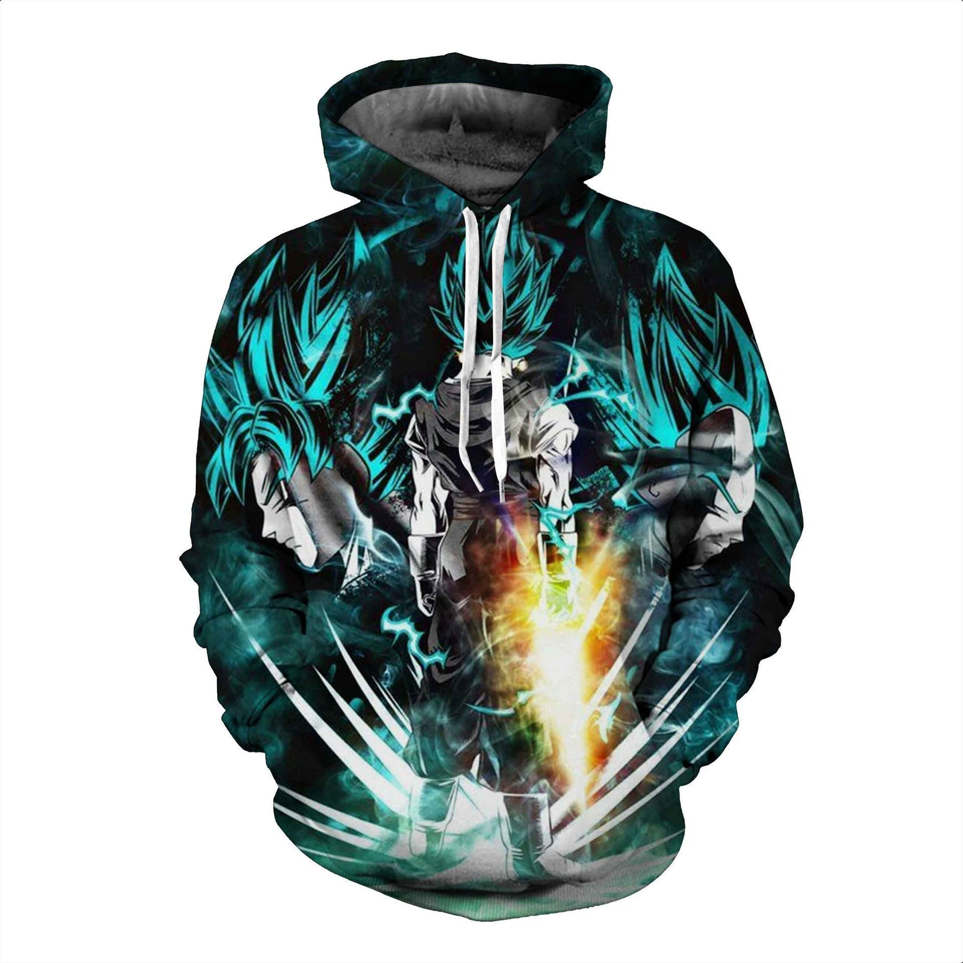 Dragon Ball Z Black Goku 3D All Over Print Hoodie & Zip Hoodie