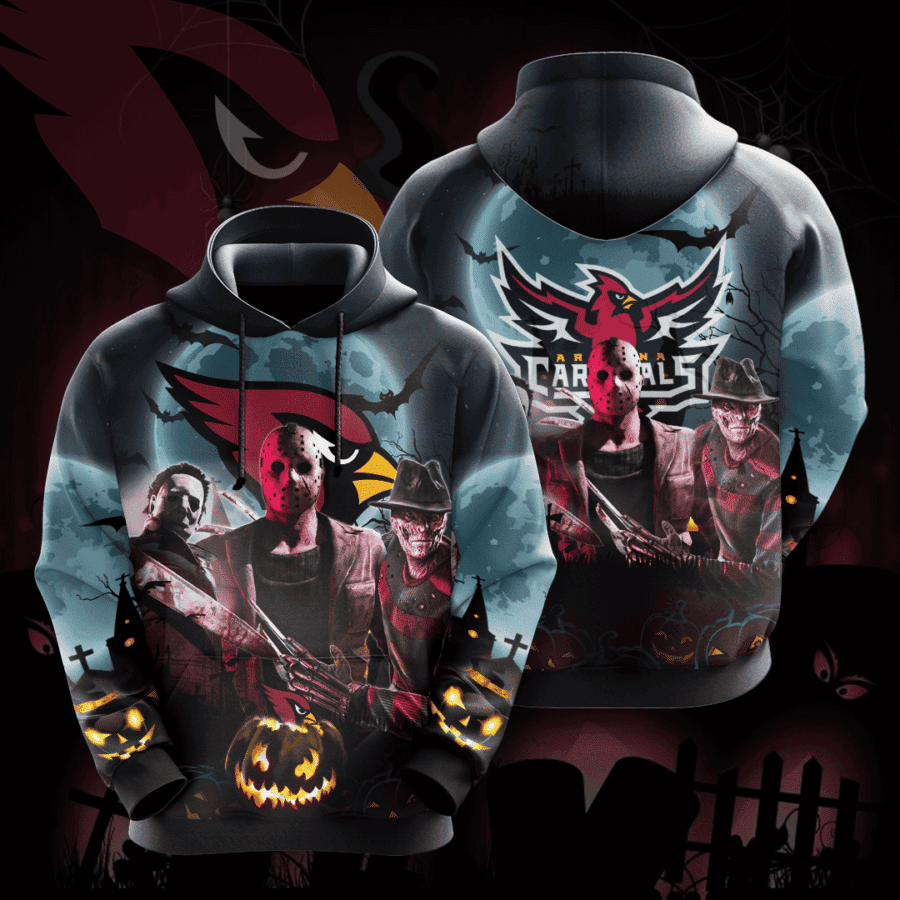 Arizona Cardinals 3D All Over Print Hoodie & Zip Hoodie