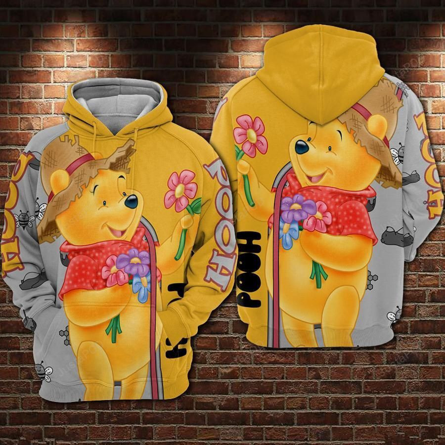 WINNIE THE POOH 3D All Over Print Hoodie & Zip Hoodie