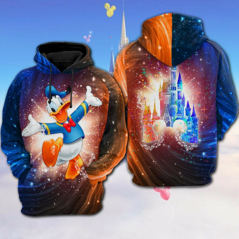 Donald Galaxy 3d Hoodie Zip Hoodie