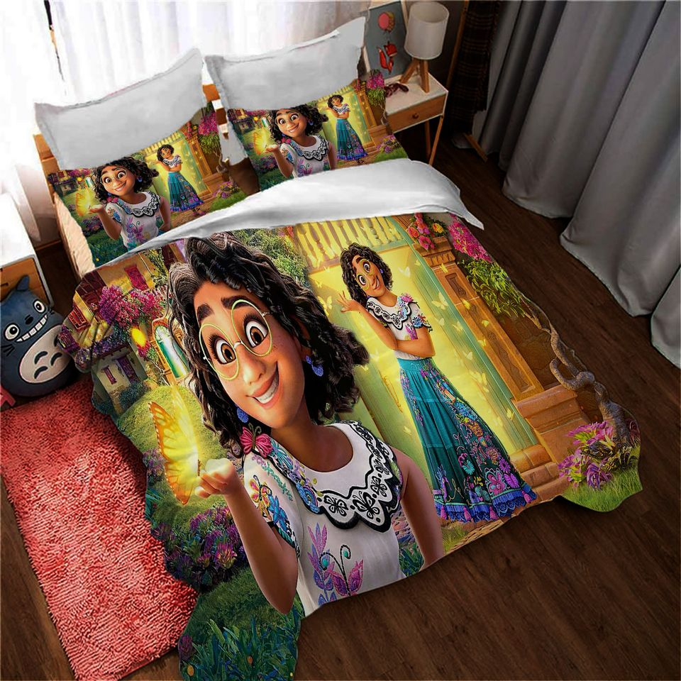 Encanto Bedding Set DN Mirabel Madrigal Character Graphic Duvet Covers