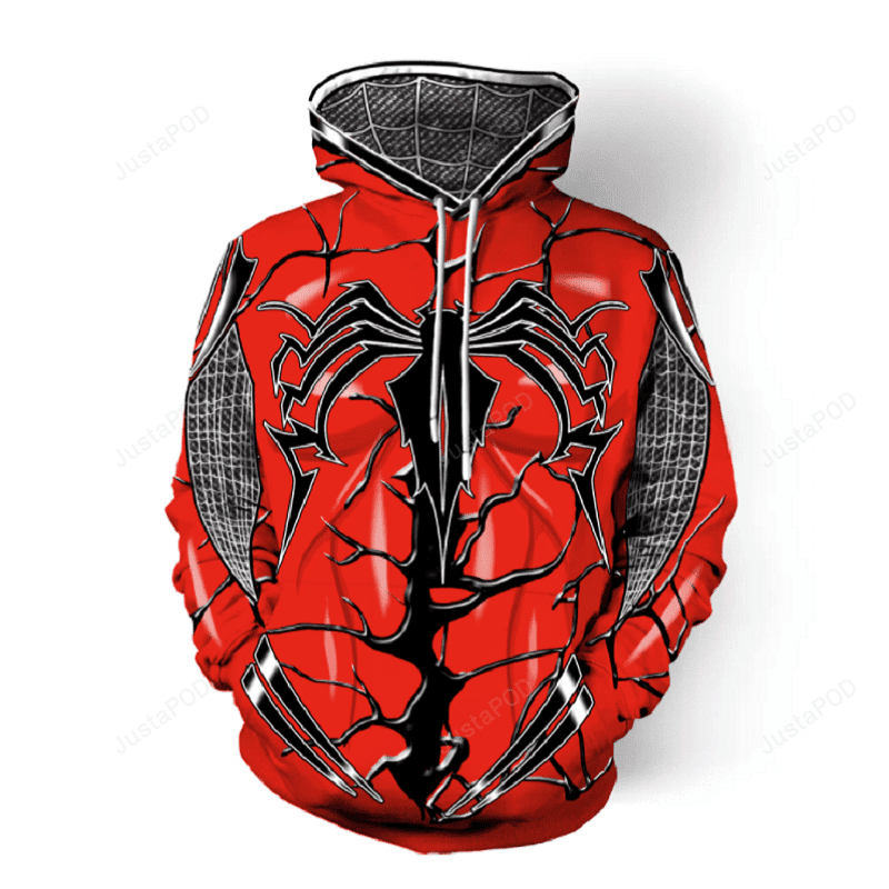 Spider-Man 3D All Over Print Hoodie & Zip Hoodie