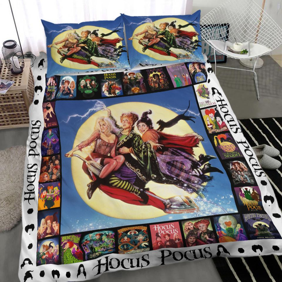 Hocus Pocus Bedding Set Hocus Pocus Sanderson Sisters Duvet Covers