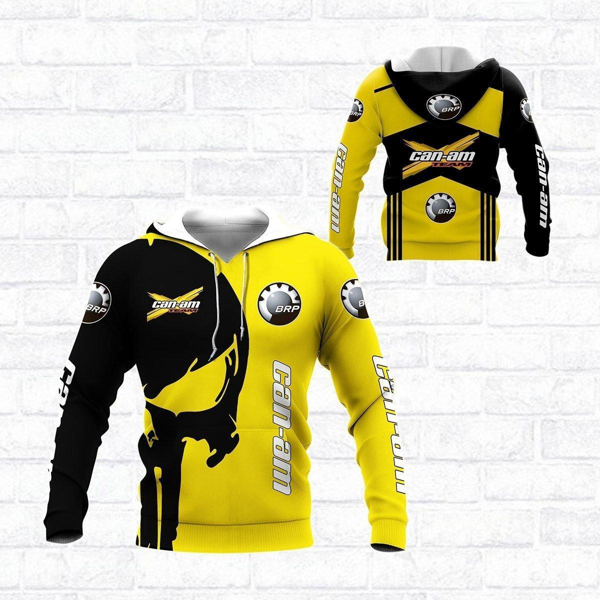 Can-am Brp Shirt 31, 3d Hoodie Zip Hoodie