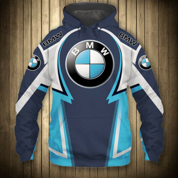 Bmw Luxury Sport Car 7k2 Cartoon 3d Hoodie Zip Hoodie 431