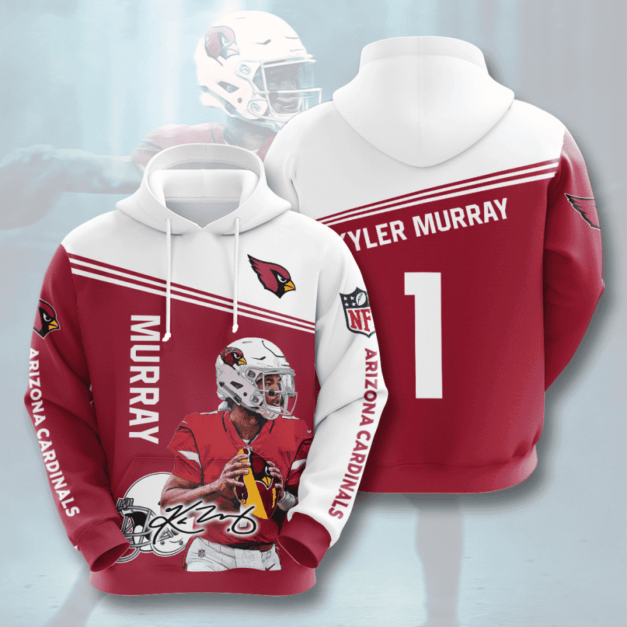 Arizona Cardinals 3D All Over Print Hoodie & Zip Hoodie