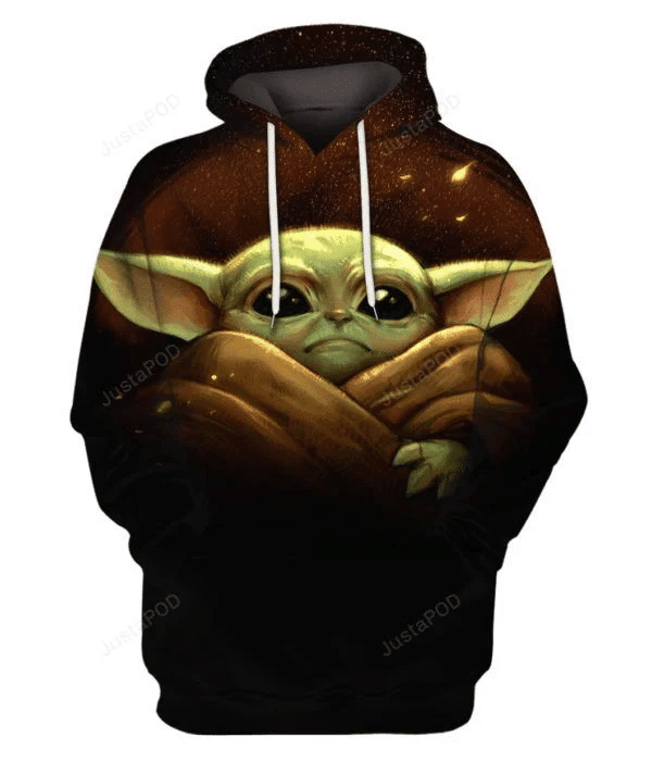 Baby Yoda Star Wars 3d All Over Print Hoodie, Zip-up Hoodie