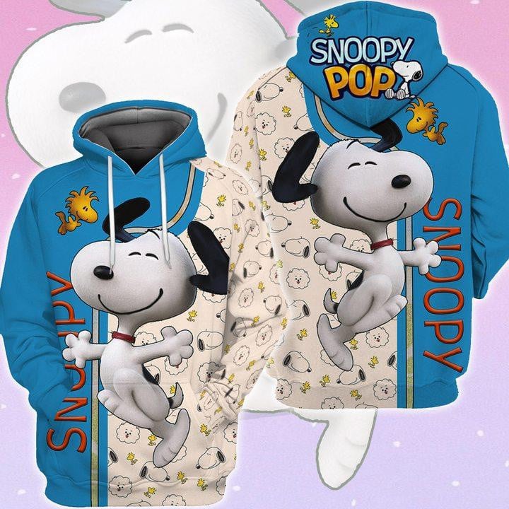 Snoopy Hoodie Blue