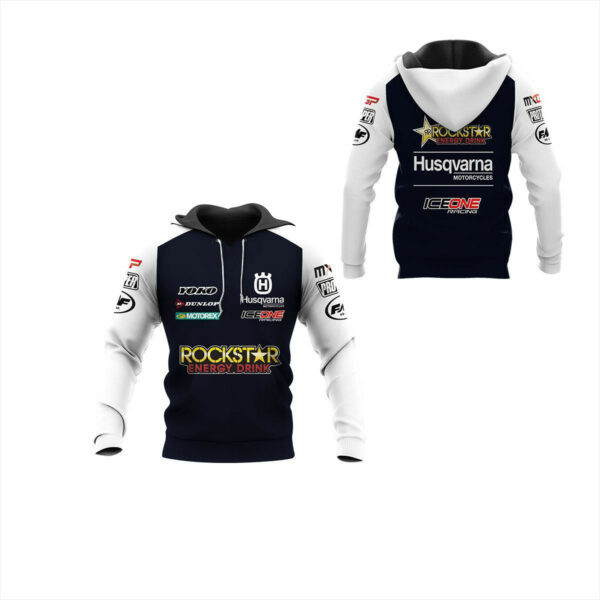 Husqvarna Racing Shirt 583,   3d Hoodie Zip Hoodie 465