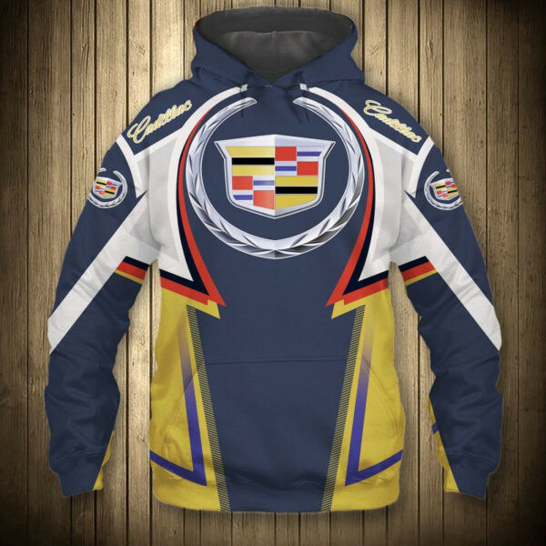 Cadillac Luxury Car 7k21 Cartoon 3d Hoodie Zip Hoodie 774