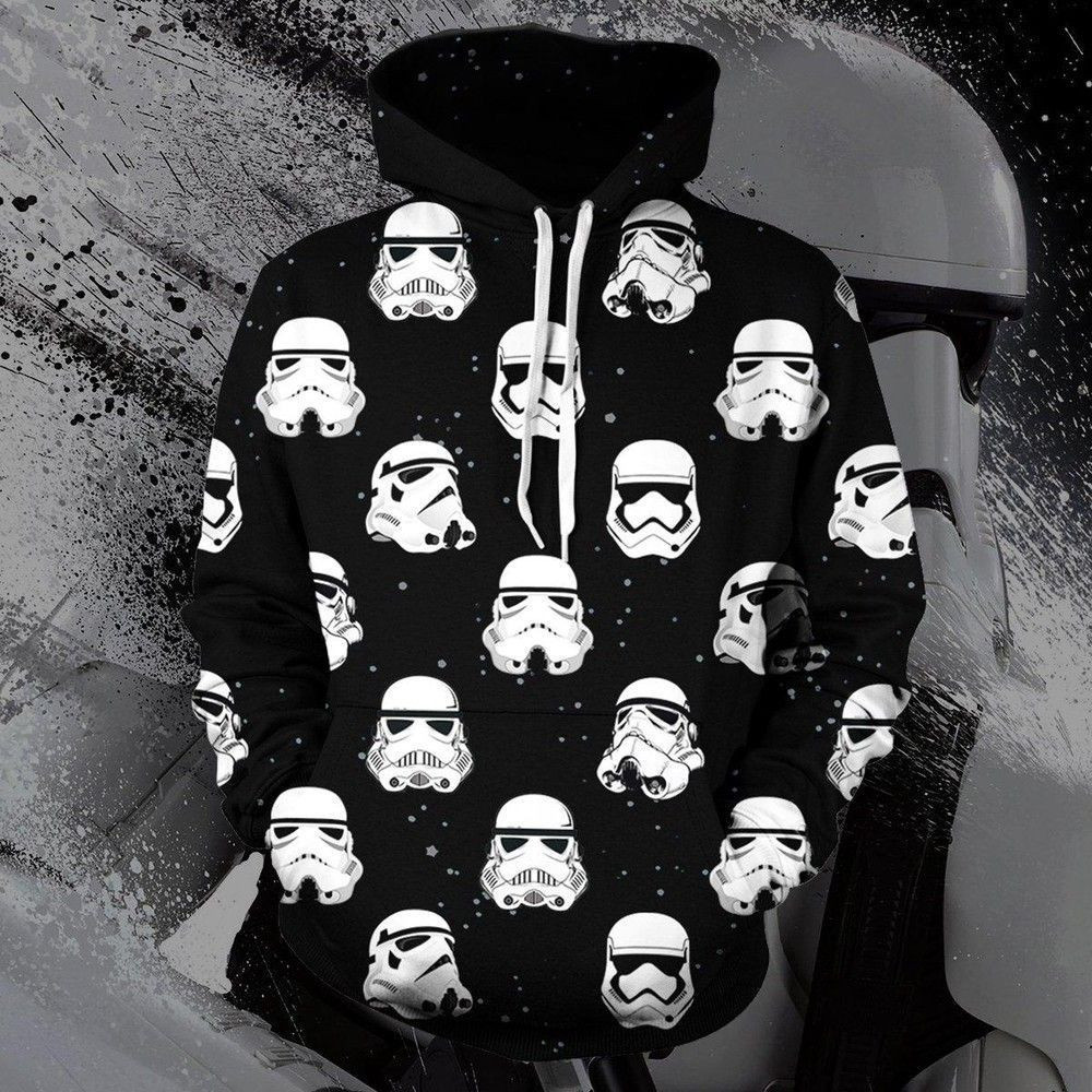 Star Wars The Troops 3D All Over Print Hoodie & Zip Hoodie