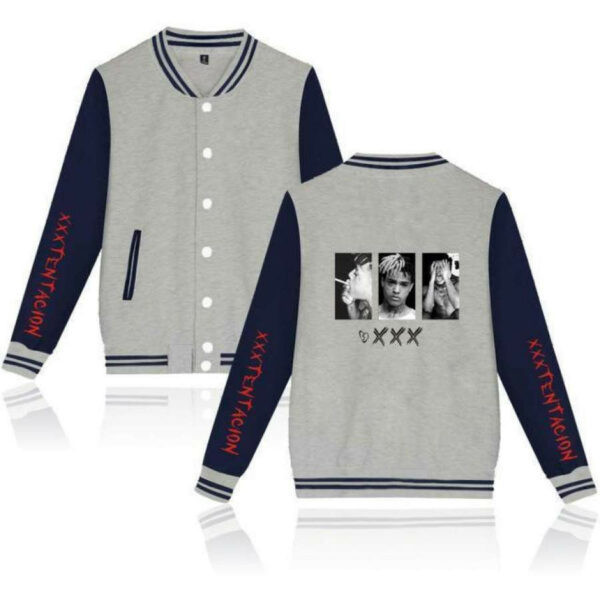 Xxxtentacion ,xxxtentacion Juice Wrld Rapper Rapper 1k623 Gift Lover Baseball Jacket 470