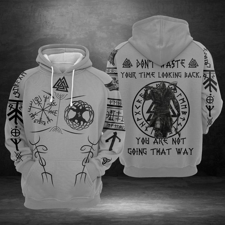 Viking Warrior 3D All Over Print Hoodie & Zip Hoodie