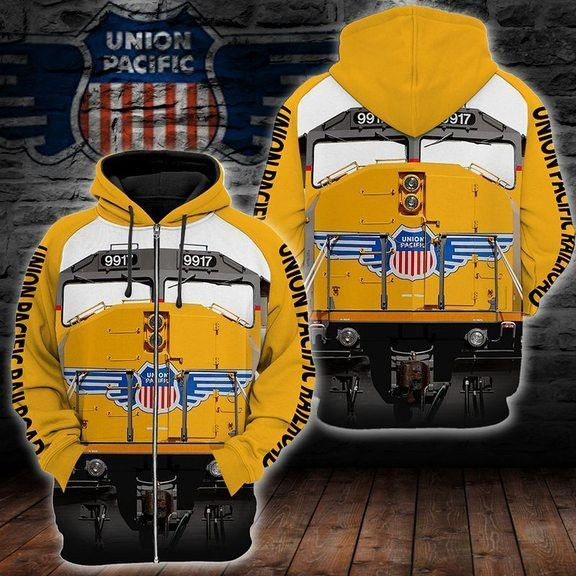 Union Pacific Driver 3D All Over Print Hoodie & Zip Hoodie