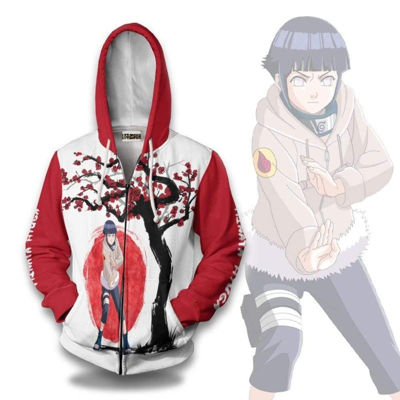 Hinata Hyuga 3D All Over Print Hoodie & Zip Hoodie
