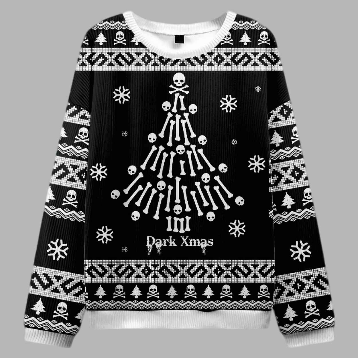 Dark Xmas Ugly Christmas Sweater