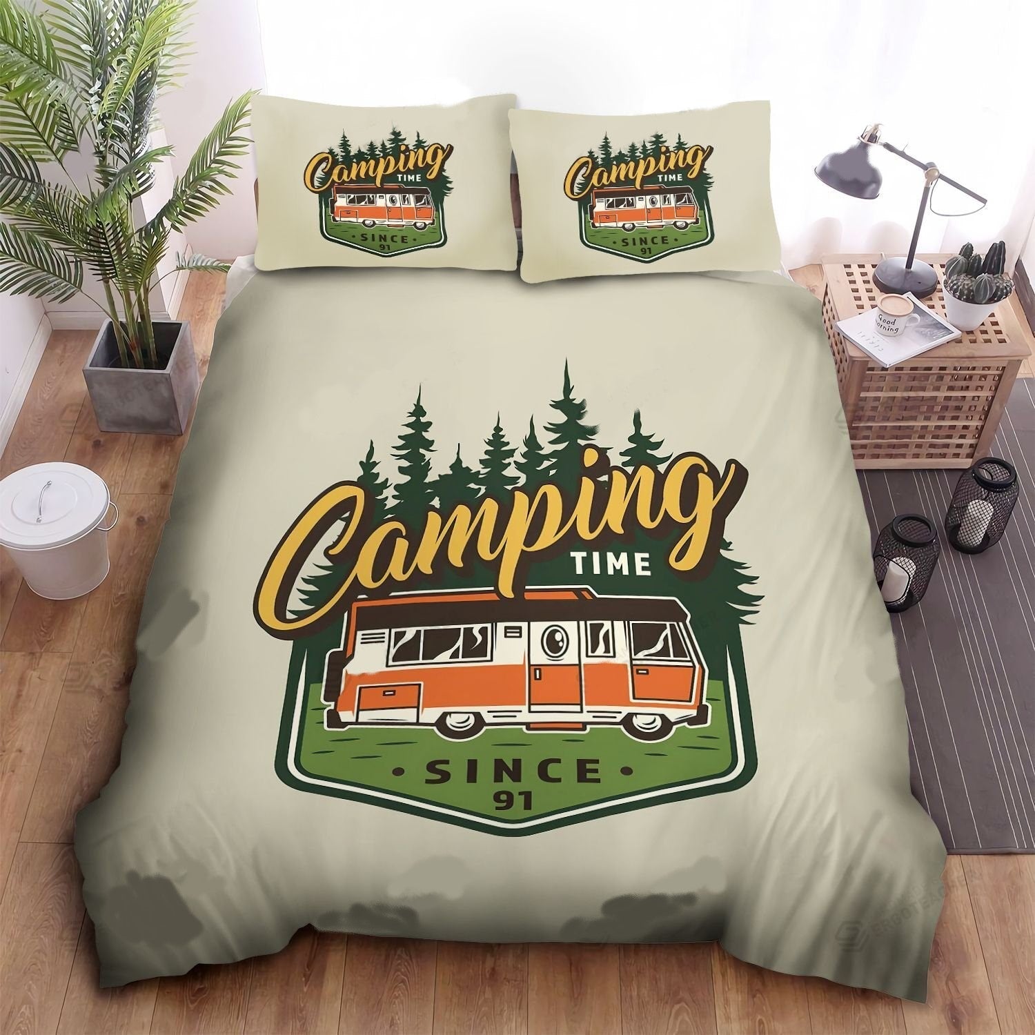 Camping Bedding Set Camping Time Since 91 Duvet Covers