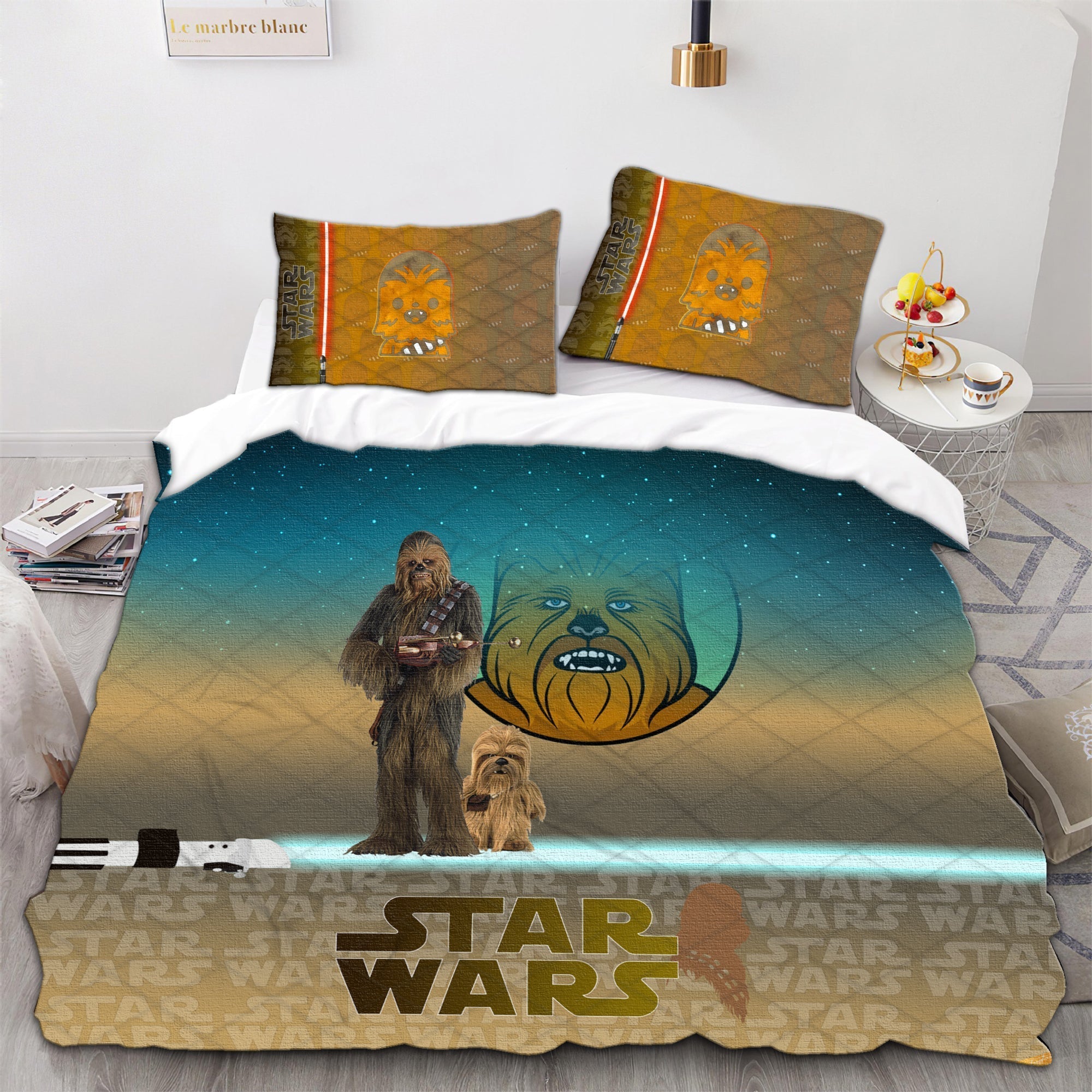 SW Bedding Set SW Chewbacca Character Duvet Covers