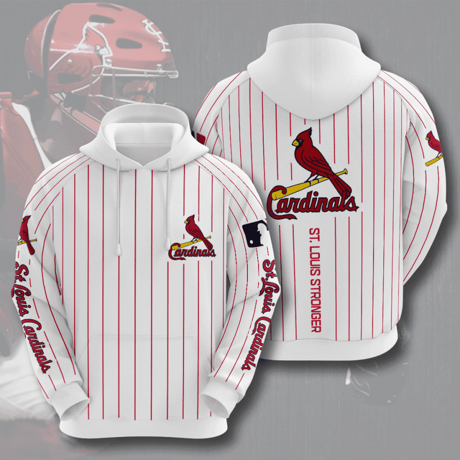 St. Louis Cardinals 3D All Over Print Hoodie & Zip Hoodie