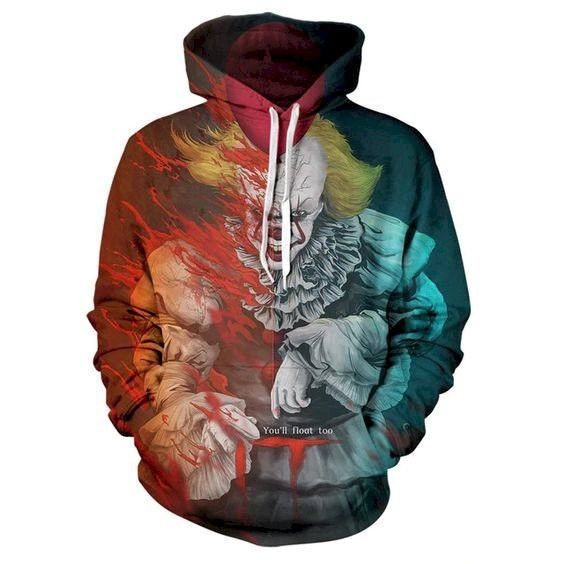 Joker Secret Eyes Unisex 3D All Over Print Hoodie & Zip Hoodie