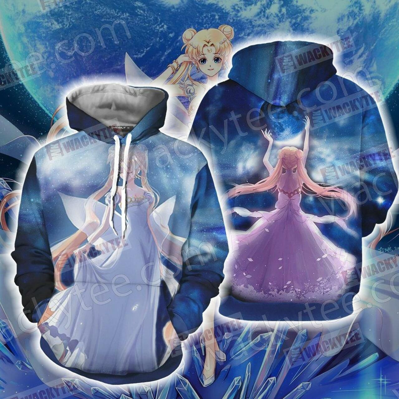 Sailor Moon Unisex 3D All Over Print Hoodie & Zip Hoodie