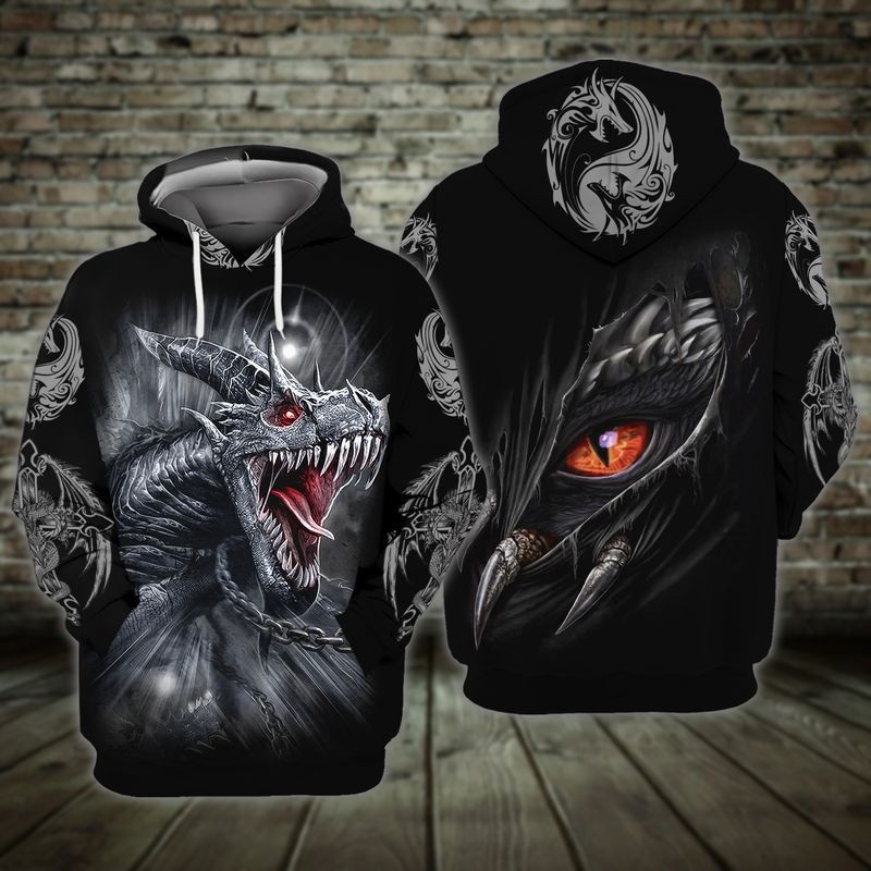 Loves Dragon 3d Hoodie Zip Hoodie