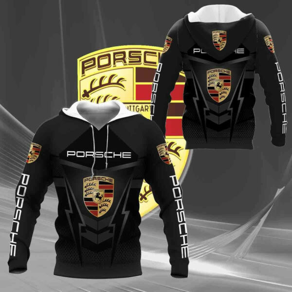 Porsche Shirt 282, 3d Hoodie Zip Hoodie 2530