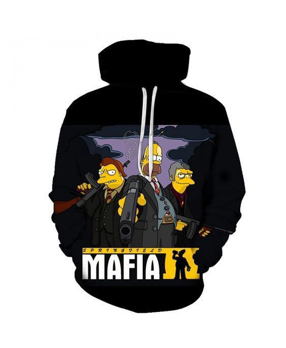 The Simpsons 3D All Over Print Hoodie & Zip Hoodie