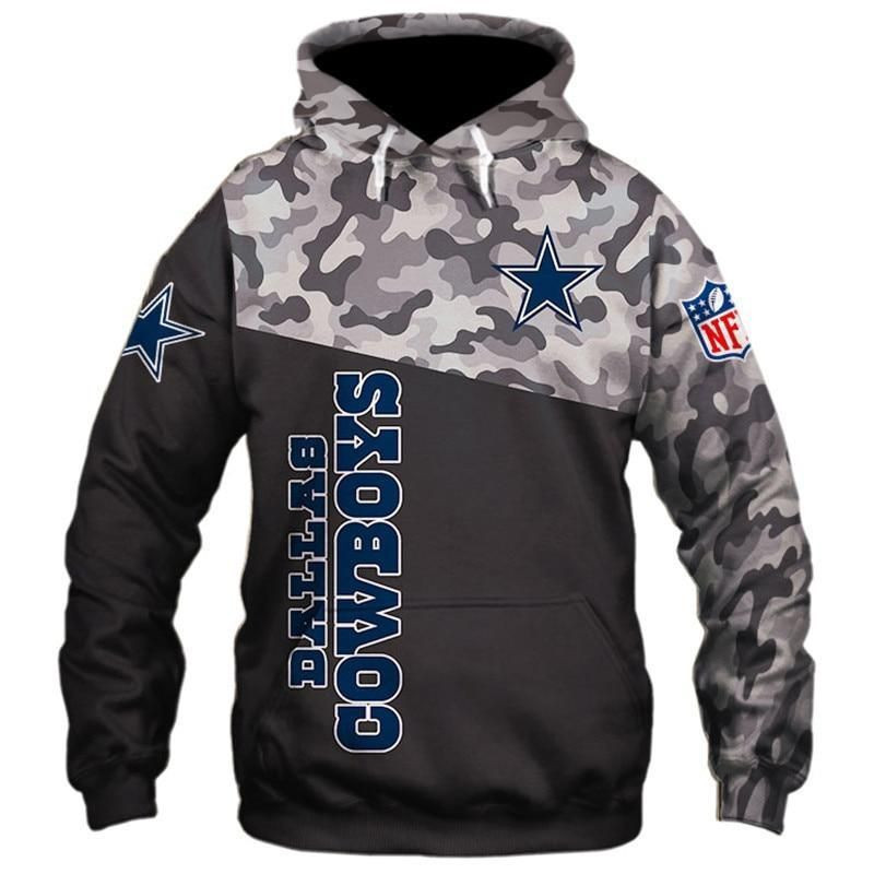 Cowboys 3D All Over Print Hoodie & Zip Hoodie