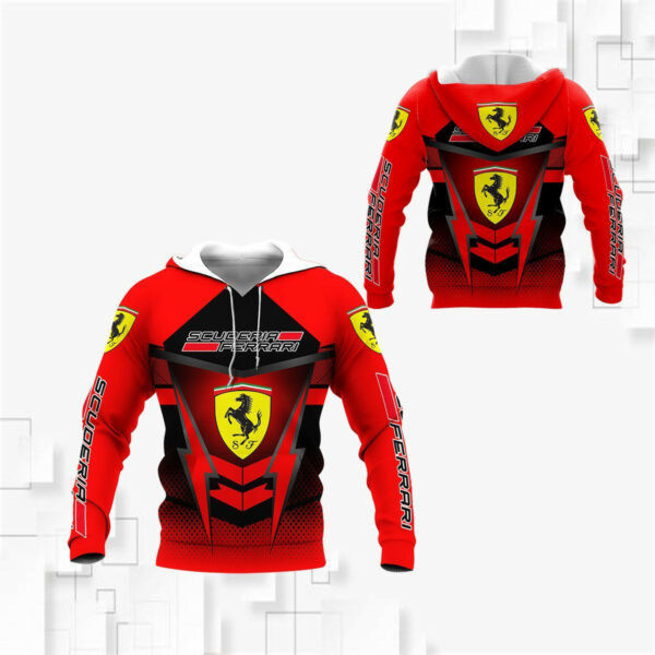 Scuderia Ferrari Luxyry Racing Car F1 8k151 3d Zip Hoodie Hoodie Ii0 2124