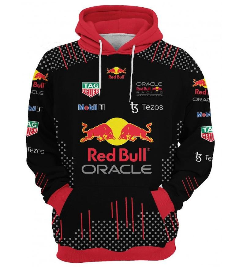 Red Bull Oracle F1, Red Bull Racing All Over Print Hoodie 367