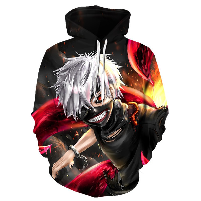 Tokyo Ghoul 3D All Over Print Hoodie & Zip Hoodie
