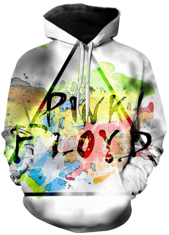 Pink Floyd Rock Band 3d Hoodie