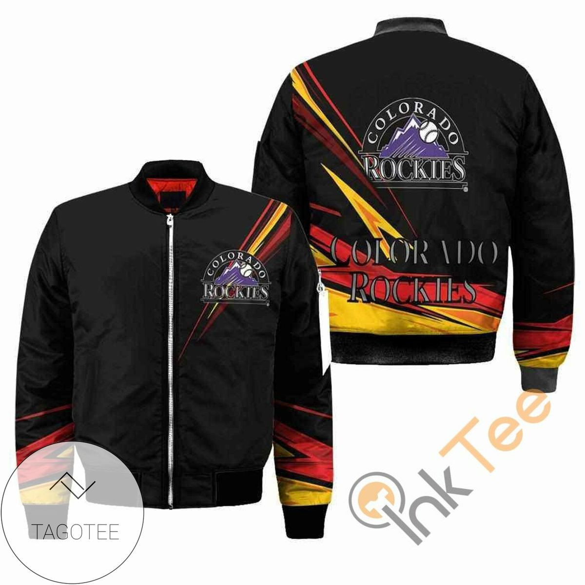 Colorado Rockies Bomber Jacket V5