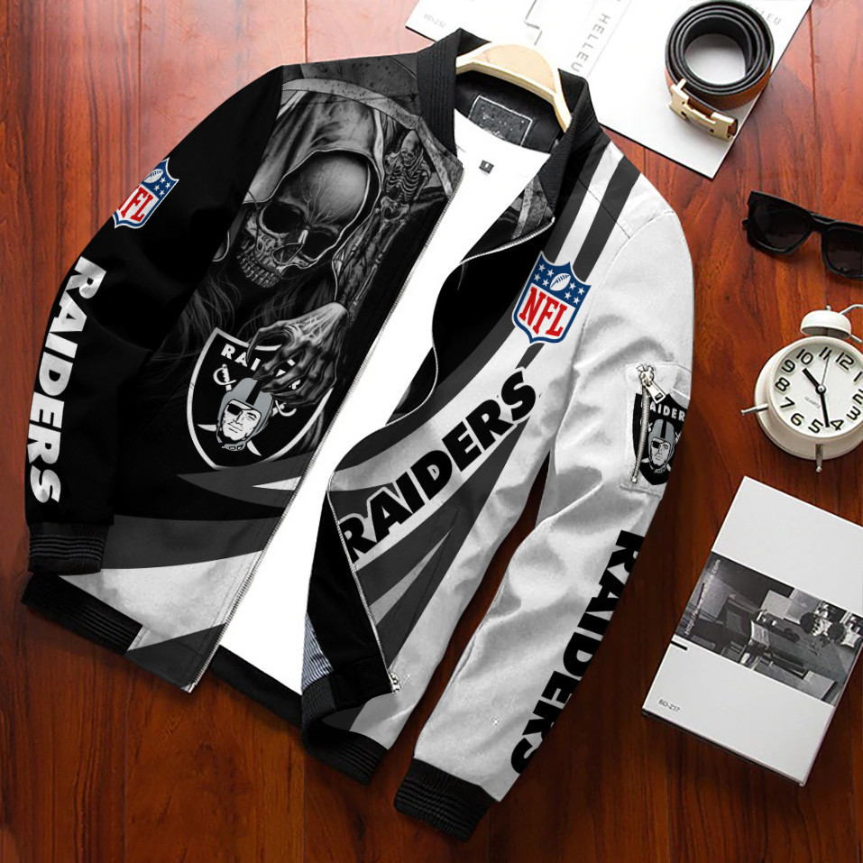 Las Vegas Raiders Bomber Jacket 786