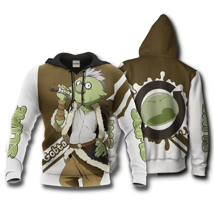 Slime Gobta Tensura 3d Hoodie Zip Hoodie