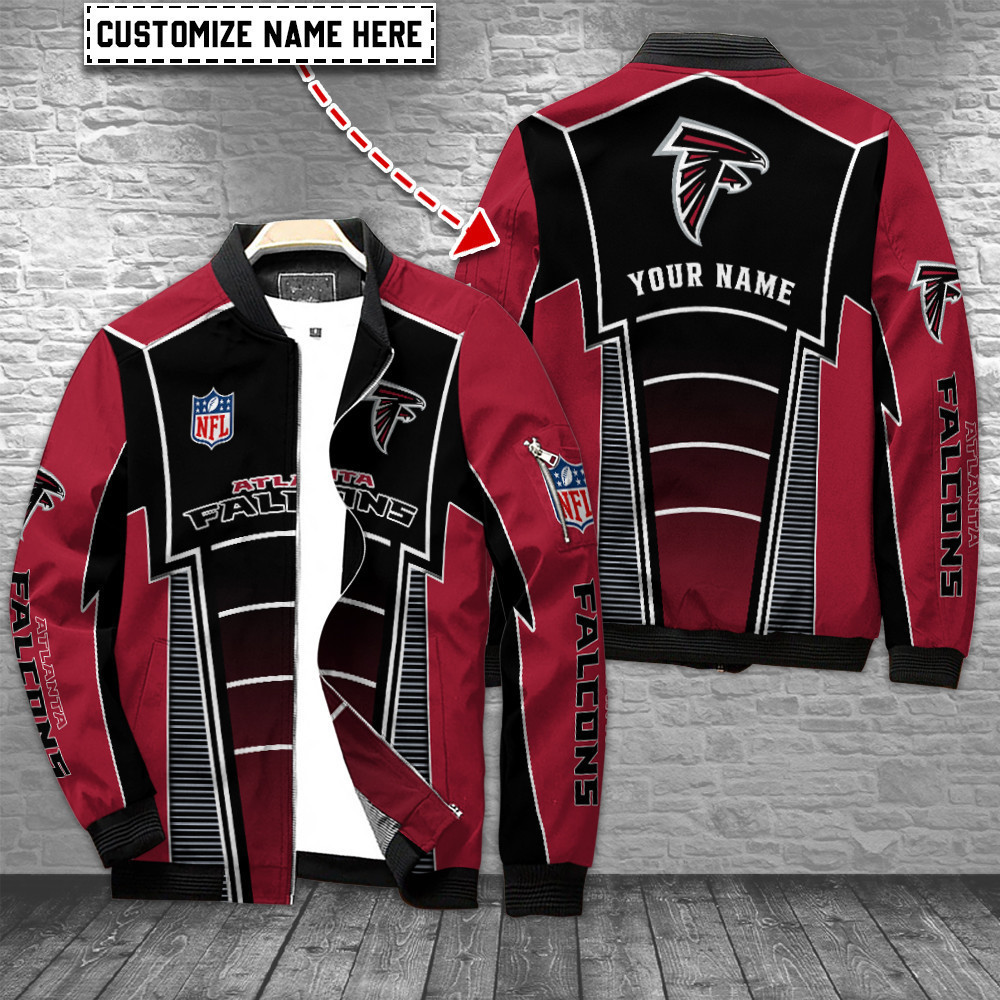 Atlanta Falcons Personalized Bomber Jacket BG487