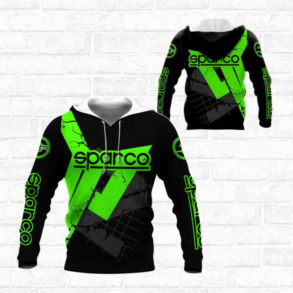 Sparco Shirt 334, 3d Hoodie Zip Hoodie 1913