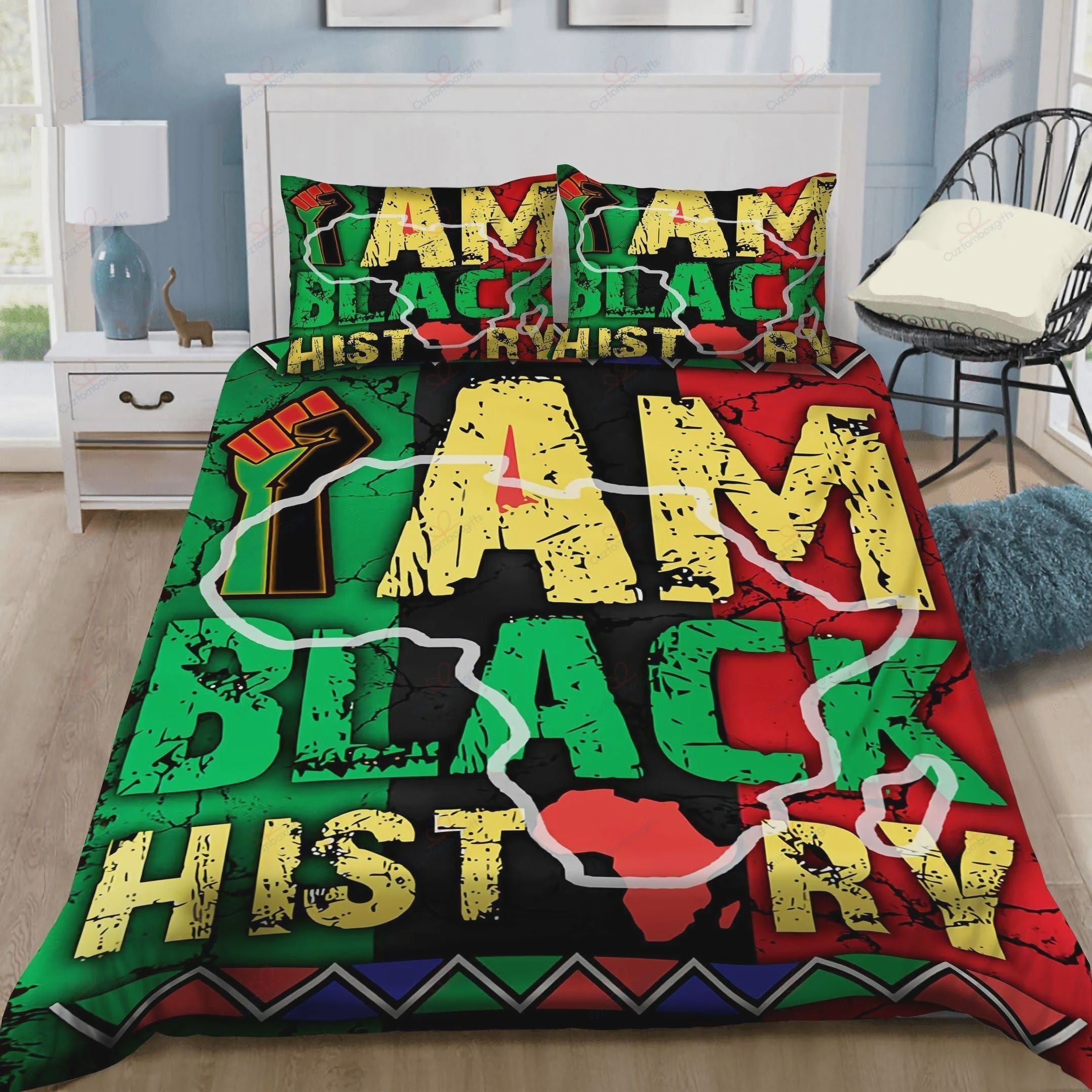 Black History Month Bedding Set I Am Black History Duvet Covers