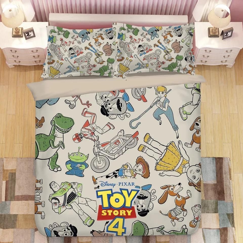 Toy Story Bedding Set DN Toy Story 4 Chacracters Pattern Duvet Covers