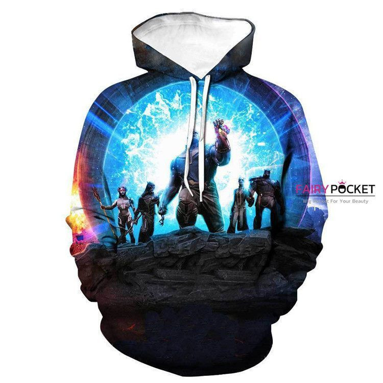 The Avengers Thanos 3D All Over Print Hoodie & Zip Hoodie