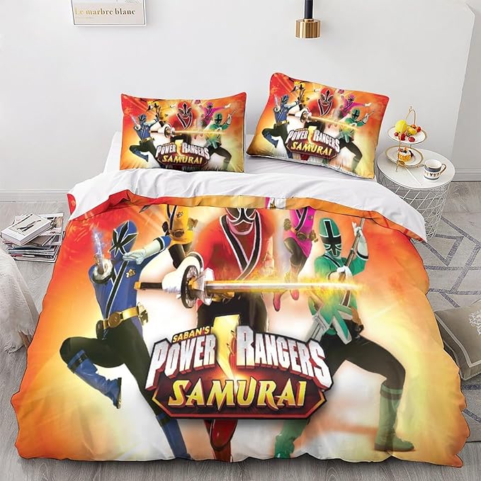 Power Ranger Bedding Set Saban Power Rangers Samurai Duvet Covers