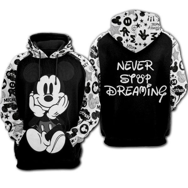 Mickey Mouse Comics Cartoon 2k743 Lover Gift ,mickey All Over Print 3d Hoodie