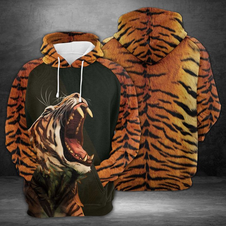 Tiger 3D All Over Print Hoodie & Zip Hoodie
