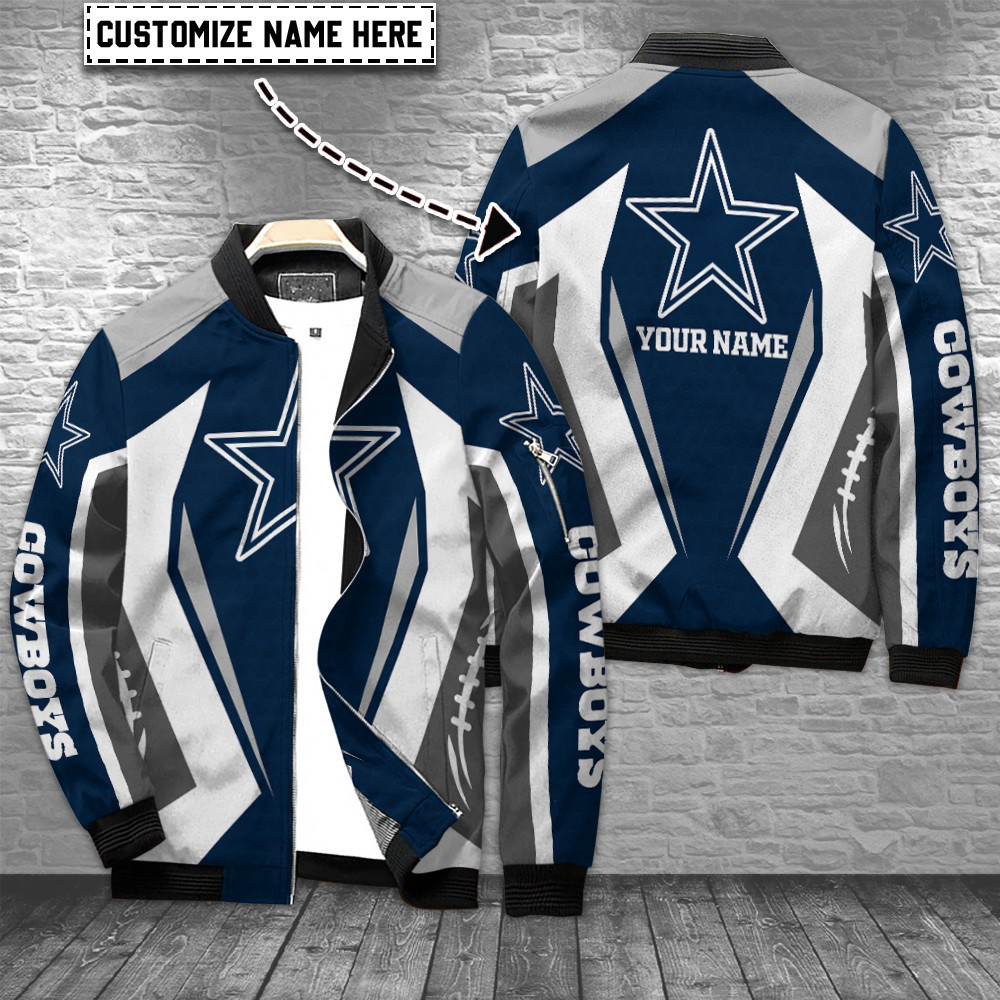 Cowboys Personalized Bomber Jacket BG734