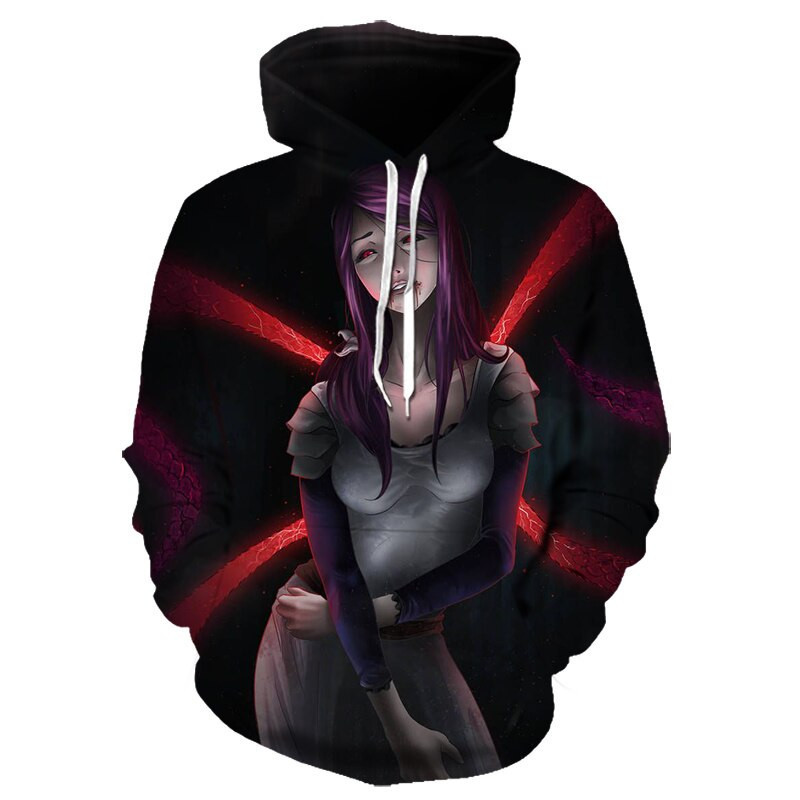 Tokyo Ghoul 3D All Over Print Hoodie & Zip Hoodie