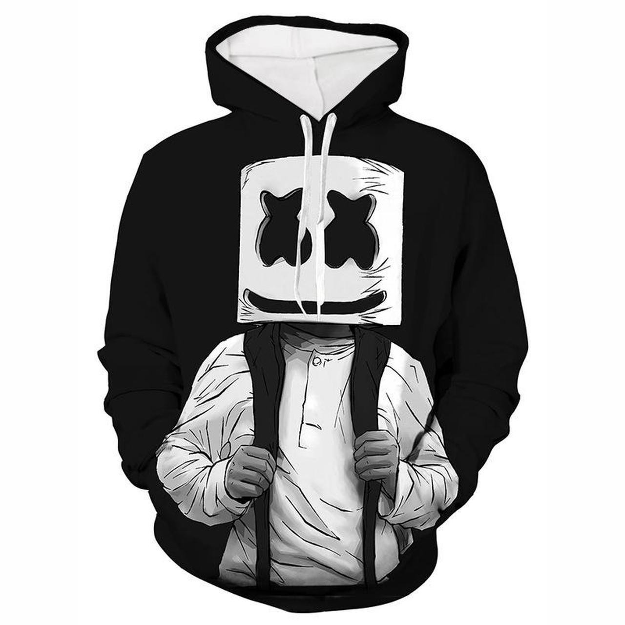 Dj Marshmello 3D All Over Print Hoodie & Zip Hoodie