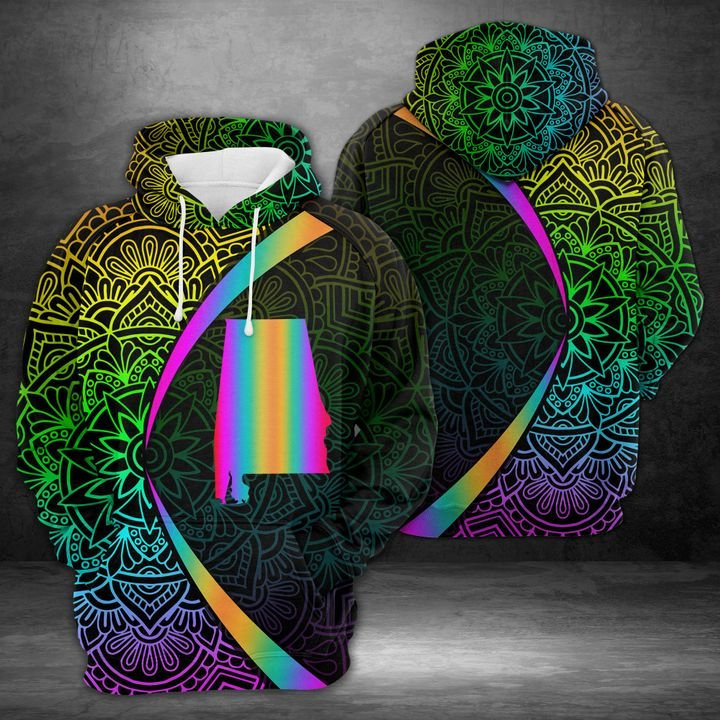Alabama Light 3D All Over Print Hoodie & Zip Hoodie