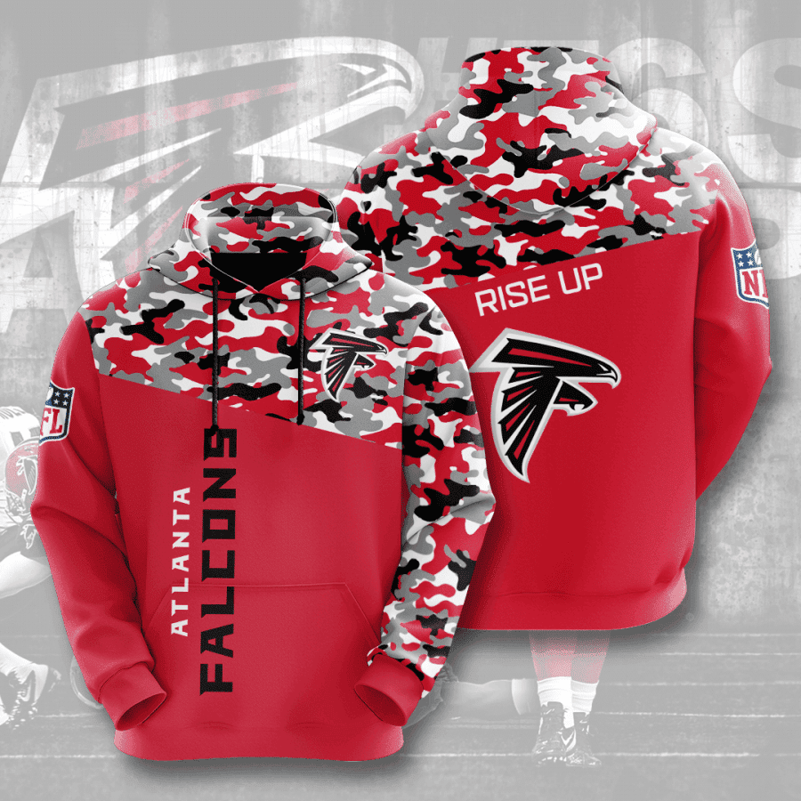 Atlanta Falcons 3D All Over Print Hoodie & Zip Hoodie